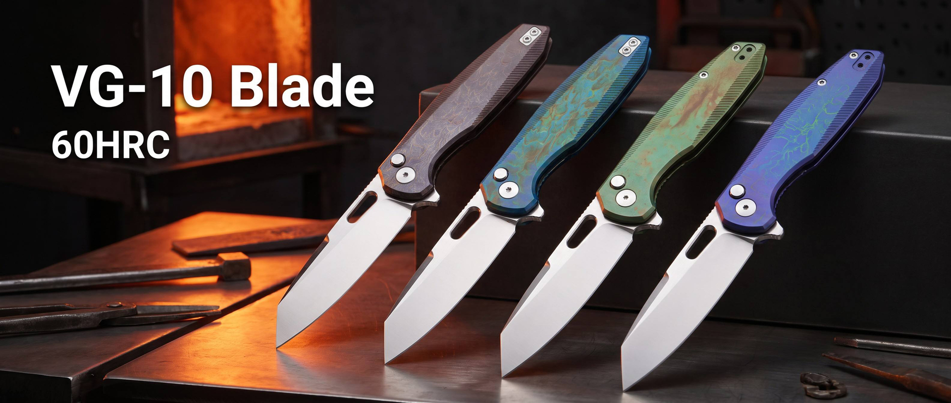 Titanium alloy Bestseller - Luminous carbon fiber Authentic