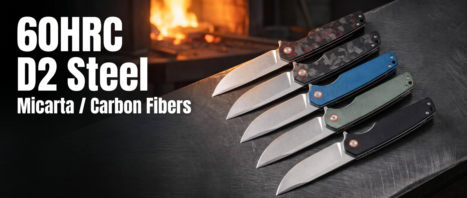 Titanium alloy Bestseller - Luminous carbon fiber Authentic