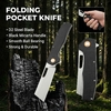 GT955 D2 Steel Folding Pocket Knife, 59HRC, Micarta Handle, Ball Bearing EDC Knife GT955 D2 Steel Folding Pocket Knife, 59HRC, Micarta Handle, Ball Bearing EDC Knife