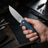GT961 Stonewashed D2 Steel Folding Knife for Camping & Everyday Carry