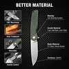 GT961 Stonewashed D2 Steel Folding Knife for Camping & Everyday Carry GT961 Stonewashed D2 Steel Folding Knife for Camping & Everyday Carry