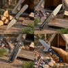 GT-T0070-3 EDC Pocket Knife VG10 Blade Carbon Fiber Ball Bearing Folding Knife