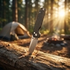 GT-T0070-3 EDC Pocket Knife VG10 Blade Carbon Fiber Ball Bearing Folding Knife