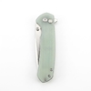 Tunafire Knife D2 Steel Button Lock EDC Folding Knife G10 Handle Portable Camping Survival Pocket Knives Utility Hand Tool