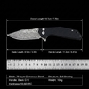 76 Layers Damascus Folding Knife, 59-60 HRC Hardness Ball Bearing Opening Ergonomic G10 Handle Portable Daily Carry Pocket Knife 
76 Layers Damascus Folding Knife, 59-60 HRC Hardness Ball Bearing Opening Ergonomic G10 Handle Portable Daily Carry Pocket Knife GT-DM016