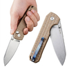 Premium VG10 Ball Bearing Folding Pocket Knife G10 Handle Stone Wash 59-60HRC Lightweight 84g EDC Outdoor Camping Hardware Utility Survival Tool,Lightweight EDC Knife, 59-60HRC Knife, Daily Carry Knife