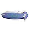 Tunafire Button Lock Folding knife 60HRC VG10 Blade Titanium Alloy Handle knife outdoor edc tool