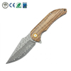 Survival EDC Damascus Pocket Knife GT-DM019 59-60HRC Hardness Outdoor Camping Hunting Utility Knife