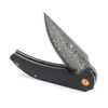 GT-DM019 Damascus Steel Folding Knife Carbon Fiber G10 Handle Ball Bearing 59-60HRC EDC Pocket Knife For Camping Collection
