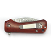 66g Super Light Mini EDC Pocket Knife GT-DM022 Damascus Steel Folding Knife Natural Wood Handle Ball Bearing Portable Everyday Carry Knife