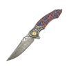 orange blue handle