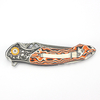 Portable EDC Hardware Tool GT-DM024 Damascus Steel Pocket Knife Fiber Board Handle Smooth Ball Bearing Flipper Knife Portable EDC Hardware Tool GT-DM024 Damascus Steel Pocket Knife Fiber Board Handle Smooth Ball Bearing Flipper Knife