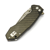 High Hardness Damascus Steel Pocket Knife GT-T0034-1 Button Lock G10 Handle Perfect Flipper Knife