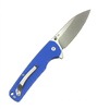 Folding Knife G10 Handle Damascus Steel Blade Button Lock Utility Knife GT-T0036