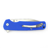 Folding Knife G10 Handle Damascus Steel Blade Button Lock Utility Knife GT-T0036