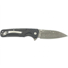 Tunafire Knife G10 Carbon Fiber Folding Knife 3.54"Damascus Steel Blade Camping Hunting Tool GT-T0036-1