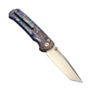 CNC Machined Anodized Titanium Knife GT-T0039-1 Stone Wash VG-10 Steel High Hardness Collectible EDC Knife Gift for Men