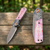 VG10 Damascus Bronze Pocket Knife GT-DM049 |3.31" Blade 58-59HRC |Collectible Everyday Carry Knife