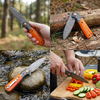 GT-DM050 Folding Knife, 3.31in Effective Cutting Edge Orange Bone Handle, 160g Lightweight Daily Carry Damascus Knife for Camping Hunting Gift GT-DM050 Folding Knife, 3.31in Effective Cutting Edge Orange Bone Handle, 160g Lightweight Daily Carry Damascus Knife for Camping Hunting Gift