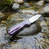 GT-T0070-6 Portable EDC Folding Knife Sharp VG10 Blade Titanium Alloy Handle Outdoor  Survival Tool