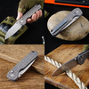 GT-T0070-6 Portable EDC Folding Knife Sharp VG10 Blade Titanium Alloy Handle Outdoor Tactical Survival Tool GT-T0070-6 Portable EDC Folding Knife Sharp VG10 Blade Titanium Alloy Handle Outdoor Tactical Survival Tool