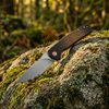 Tunaife knife 3.43"D2 Steel Blade Ball Bearing Flipper Knife G10 Handle EDC Pocket Knife With Clip