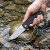 Tunaife knife 3.43"D2 Steel Blade Ball Bearing Flipper Knife G10 Handle EDC Pocket Knife With Clip