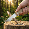 High Hardness 59-60HRC D2 Pocket Folding Knife GT-T0066 Stone Wash Finish G10 Handle Outdoor EDC Knife