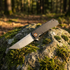 High Hardness 59-60HRC D2 Pocket Folding Knife GT-T0066 Stone Wash Finish G10 Handle Outdoor EDC Knife