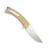 GT-T0064 Ball Bearing Pocket Folding Knife, D2 Steel Stone Wash G10 Handle Utility Tool For Hiking Camping Backpacking