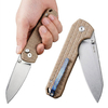 Premium VG10 Ball Bearing Folding Pocket Knife G10 Handle Stone Wash 59-60HRC Lightweight 84g EDC Outdoor Camping Hardware Utility Survival Tool,Lightweight EDC Knife, 59-60HRC Knife, Daily Carry Knife