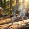 Tunafire Button Lock Folding knife 60HRC VG10 Blade Titanium Alloy Handle knife outdoor edc tool Tunafire Button Lock Folding knife 60HRC VG10 Blade Titanium Alloy Handle knife outdoor edc tool