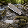 Premium Folding Knife VG10 Steel Blade Gray Titanium Handle Camping Survival Knife GT-T0077 Premium Folding Knife VG10 Steel Blade Gray Titanium Handle Camping Survival Knife GT-T0077