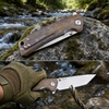 Premium Folding Knife VG10 Steel Blade Gray Titanium Handle Camping Survival Knife GT-T0077 Premium Folding Knife VG10 Steel Blade Gray Titanium Handle Camping Survival Knife GT-T0077