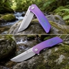 GT-T0075 Folding Knife, VG-10 Blade 59-60HRC Titanium Alloy Handle Pocket Knife with Ceramic Ball Bearing for Outdoor Hunting Camping Tool GT-T0075 Folding Knife, VG-10 Blade 59-60HRC Titanium Alloy Handle Pocket Knife with Ceramic Ball Bearing for Outdoor Hunting Camping Tool