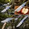 GT-T0075 EDC Folding Knife, VG-10 Blade 59-60HRC Titanium Alloy Handle Pocket Knife with Ceramic Ball Bearing for Outdoor Collection GT-T0075 EDC Folding Knife, VG-10 Blade 59-60HRC Titanium Alloy Handle Pocket Knife with Ceramic Ball Bearing for Outdoor Collection