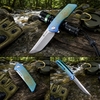 GT-T0075 Foldable Knife, VG-10 Blade, Titanium Handle, With Ceramic Ball Bearings, Portable Pocket Knife for Outdoor Camping and Hiking GT-T0075 Foldable Knife, VG-10 Blade, Titanium Handle, With Ceramic Ball Bearings, Portable Pocket Knife for Outdoor Camping and Hiking