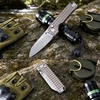 GT-T0070-6 Portable EDC Folding Knife Sharp VG10 Blade Titanium Alloy Handle Outdoor Tactical  Survival Tool