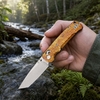 Lightning Pattern Anodized Titanium Style Folding Knife, VG-10 Stonewashed Blade 60-61HRC, Ceramic Ball Bearing Smooth Open, 111g Lightweight EDC Tactical Pocket Knife for Daily Carry Outdoor Cutting Lightning Pattern Anodized Titanium Style Folding Knife, VG-10 Stonewashed Blade 60-61HRC, Ceramic Ball Bearing Smooth Open, 111g Lightweight EDC Tactical Pocket Knife for Daily Carry Outdoor Cutting