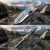 Tunafire Knife Camping Survival Pocket Tool M390 Blade Titanium Alloy Outdoor Hunting Knife  GT-T0080