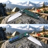 Tunaifire GT-T0070-3 VG10 Folding Knife | Luminous Carbon Fiber Handle, Stone Wash, Smooth Ball Bearing Tunaifire GT-T0070-3 VG10 Folding Knife | Luminous Carbon Fiber Handle, Stone Wash, Smooth Ball Bearing