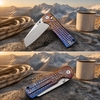 Tunafire knife M390 Steel Blade Titanium Handle Outdoor Camping Survival Hunting Folding Knife EDC Tool Tunafire knife M390 Steel Blade Titanium Handle Outdoor Camping Survival Hunting Folding Knife EDC Tool