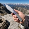 Tunafire GT-T0082 Knives| 3.15''|M390 Button Lock Folding Knife, Titanium Handle with Zirconium Inlay, Stonewashed Pocket Knife for EDC Tunafire GT-T0082 Knives| 3.15''|M390 Button Lock Folding Knife, Titanium Handle with Zirconium Inlay, Stonewashed Pocket Knife for EDC