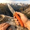 GT-DM055 Damascus folding knife with colorful G10 handle, 58-60HRC sharp hardness, lightweight 87g portable EDC pocket knife for daily carry, camping & outdoor use, comes with gift black box. GT-DM055 Damascus folding knife with colorful G10 handle, 58-60HRC sharp hardness, lightweight 87g portable EDC pocket knife for daily carry, camping & outdoor use, comes with gift black box.