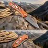 GT-DM055 Damascus folding knife with colorful G10 handle, 58-60HRC sharp hardness, lightweight 87g portable EDC pocket knife for daily carry, camping & outdoor use, comes with gift black box. GT-DM055 Damascus folding knife with colorful G10 handle, 58-60HRC sharp hardness, lightweight 87g portable EDC pocket knife for daily carry, camping & outdoor use, comes with gift black box.