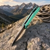 GT-DM055 Damascus folding knife with colorful G10 handle, 58-60HRC sharp hardness, lightweight 87g portable EDC pocket knife for daily carry, camping & outdoor use, comes with gift black box. GT-DM055 Damascus folding knife with colorful G10 handle, 58-60HRC sharp hardness, lightweight 87g portable EDC pocket knife for daily carry, camping & outdoor use, comes with gift black box.