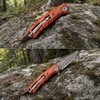 GT‑K4020‑3 Folding Pocket Knife, Brass Damascus Pattern Blade with VG10 Steel Core 58‑59HRC, Yellow Sandalwood Handle, Ball Bearing Opening, Lightweight Collectible EDC Knife with Black Gift Box GT‑K4020‑3 Folding Pocket Knife, Brass Damascus Pattern Blade with VG10 Steel Core 58‑59HRC, Yellow Sandalwood Handle, Ball Bearing Opening, Lightweight Collectible EDC Knife with Black Gift Box