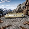 Premium Aviation Aluminum Handle Damascus Pocket Knife Outdoor Daily Carry Collection Knife