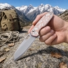 Tunafire GT-T0044-6 | 3.39" Triple steel Blade | Fiberglass copper + aluminumHandle | Button Liner Lock | TUNAFIRE Tunafire GT-T0044-6 | 3.39" Triple steel Blade | Fiberglass copper + aluminumHandle | Button Liner Lock | TUNAFIRE
