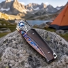 GT-DM054 Folding Pocket Knife Rosewood Handle damascus collection knife edc camping pocket tool